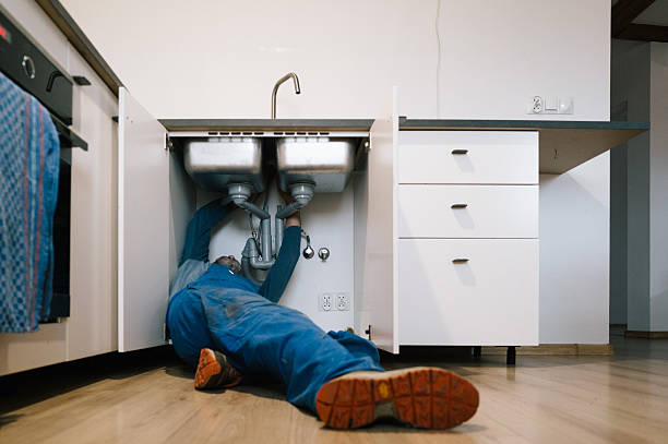 Professional Plumbing technician working in Evans Mills, NY